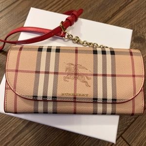 Authentic Burberry Wallet on a chain